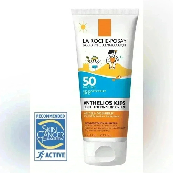 La Roche-Posay Anthelios Kids Gentle Lotion Sunscreen SPF 50 | Broad Spectrum SP - Picture 1 of 7